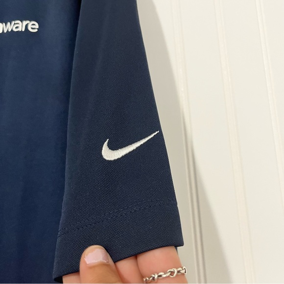 Nike Golf mens size XL navy blue brand new short sleeve shirt - Picture 3 of 5